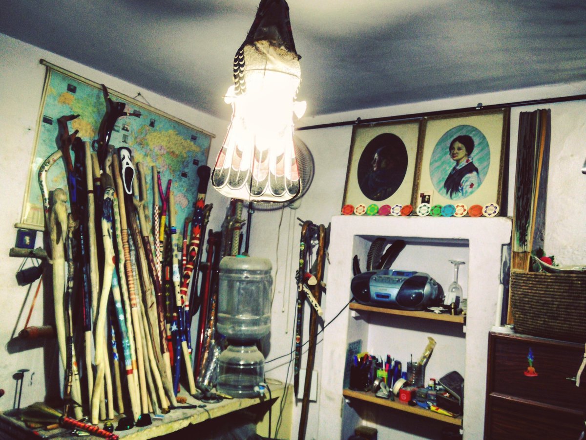 bheemstyx's tweet photo. #stocking them up.... #store #stocks #sticks #workmode #studio #workshop #stickshop #fallenbranches #givenlife #trekking #travellers https://t.co/tVEosDXe42