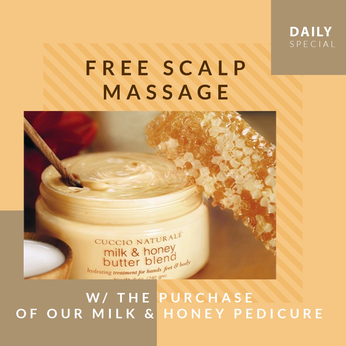 U deserve a treatment to set ur week up for great success. Join us today for your #pedi &amp; relaxing scalp massage. #skinsense #Raleigh #spa