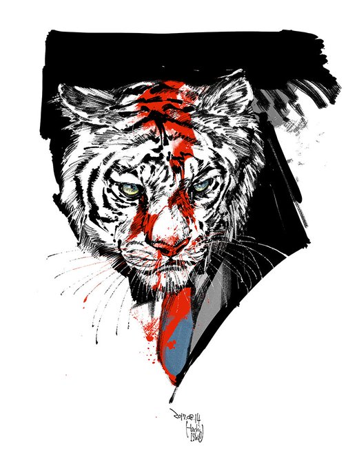 「tiger」 illustration images(Oldest)