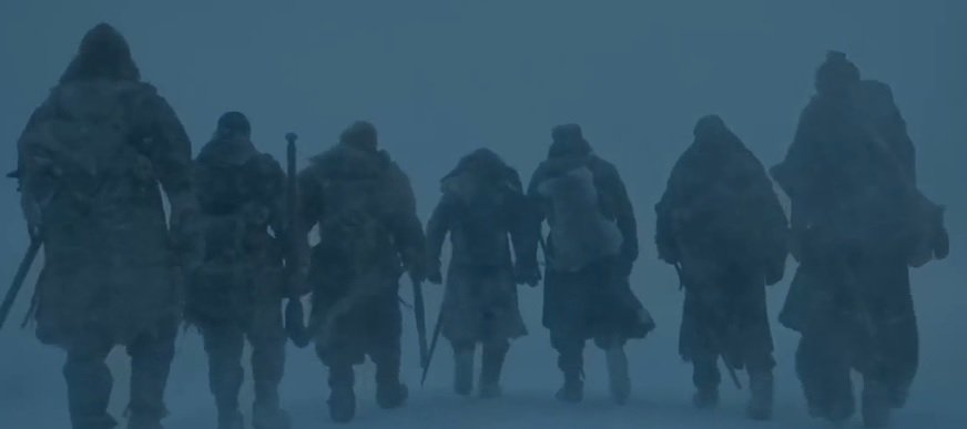 ponchdragon14's tweet photo. #GameOfThrones #GoTS7 #eastwatch 
la compagnia del nord (semi cit. #isettesamurai #LOTR )
#JonSnow #gendry #Tormund #sandorclegane #Mastino https://t.co/5dbkS6vQBg