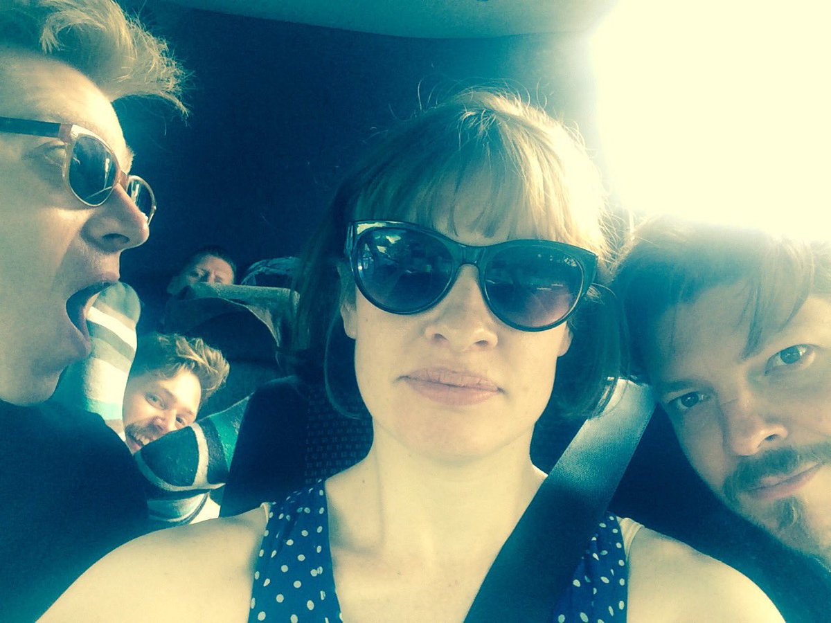 SkinnyLister's tweet photo. On route to @Malmofestival! #vantimes #arewenearlythereyet? https://t.co/JltlLcBw2j