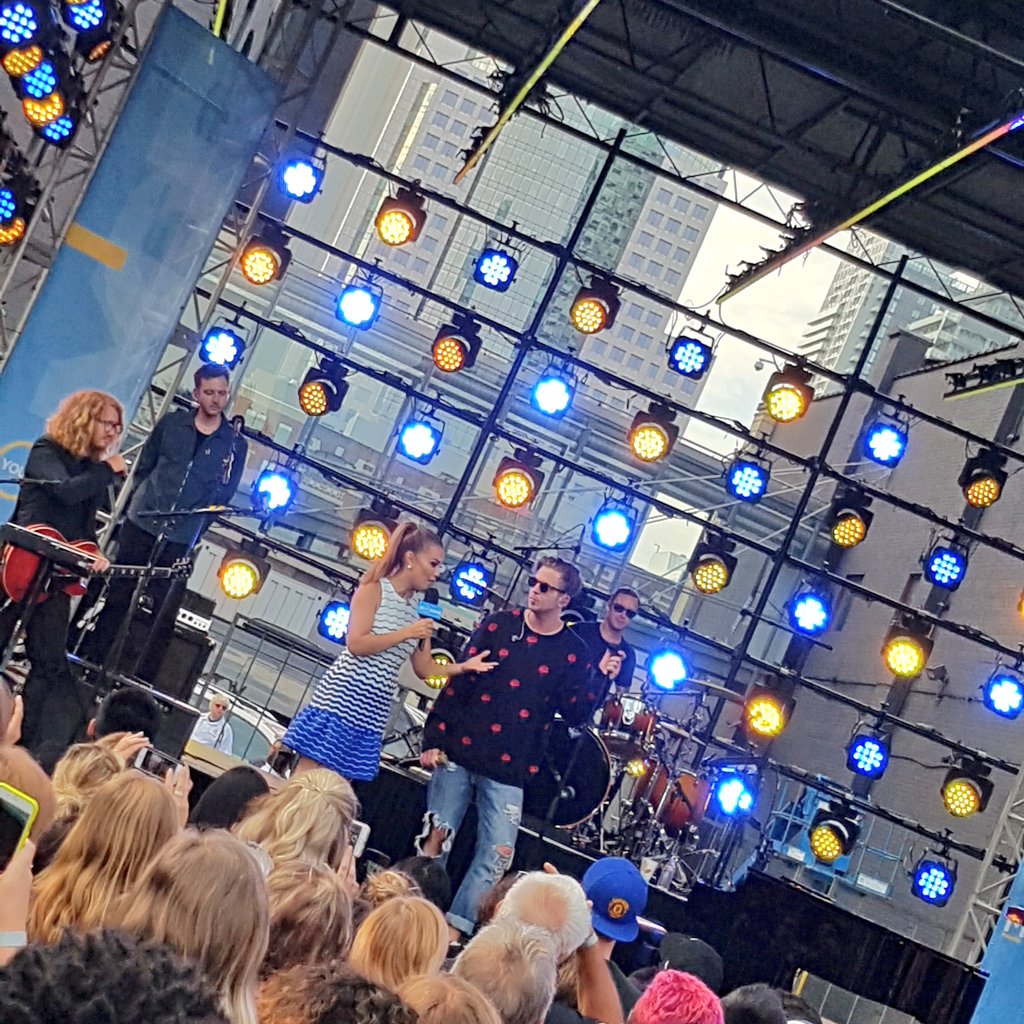 FitYourStyle's tweet photo. .@RyanTedder talking about mental health and writing songs with @melissagrelo. #YMturnsOne https://t.co/njm0y94sw3