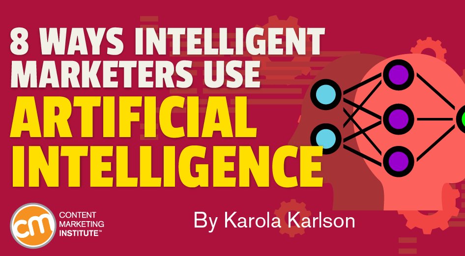 TrackDigitalM's tweet photo. 8 Ways Intelligent #Marketers Use Artificial Intelligence https://t.co/AqL3uqVdBn
#AI #mondaymotivation #IOT #BizHour https://t.co/Ew4hNxeFOd