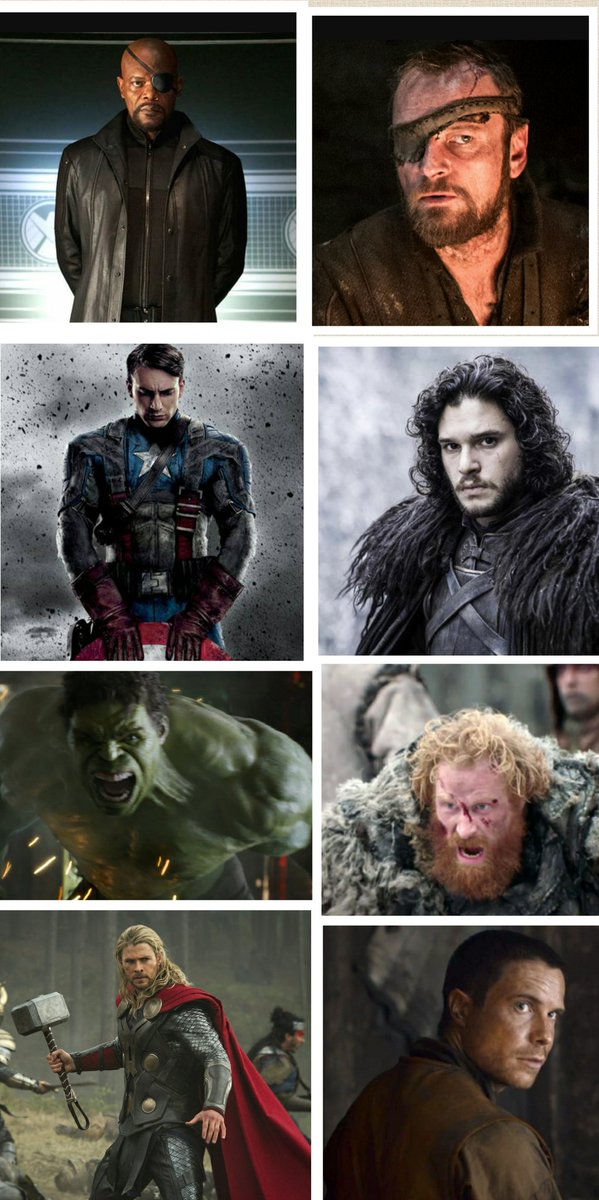 Welcome_To_Hawk's tweet photo. Avengers are here 
#GameofThrones https://t.co/pNBggk9I0u