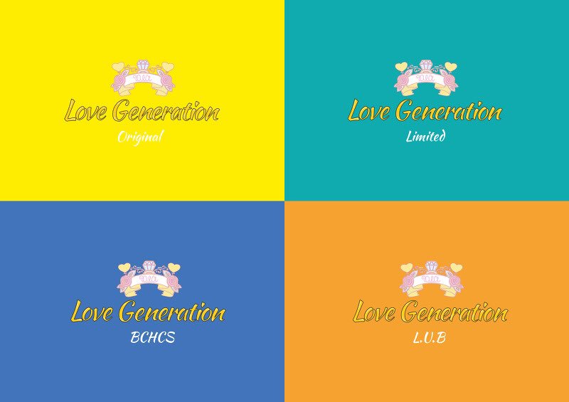 #DIA 3rd Mini Album Love Generation (Limited / Standard / Unit ver.)
-Limited 590.-/630.-
-เวอร์อื่น 470.-/500.-
-ค่าส่ง 50/80