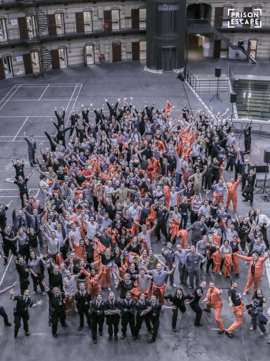 De groepsfoto's van afgelopen weekend zijn online! bit.ly/2vxgt5N #prisonescape #reallifegaming #bajesklant