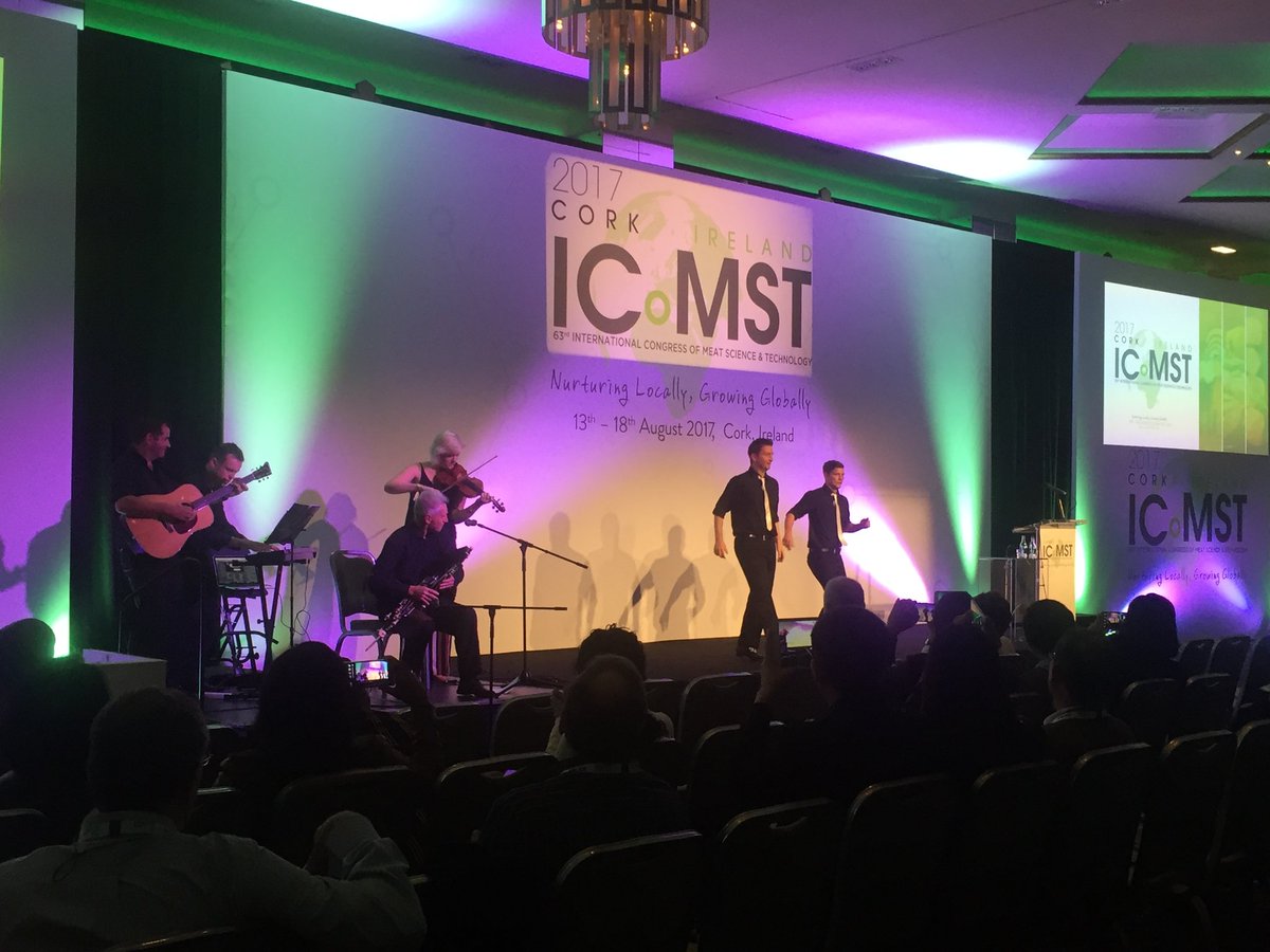 Smokin' Celts have kicked off ICoMST 2017 in Irish style! #ICoMST2017