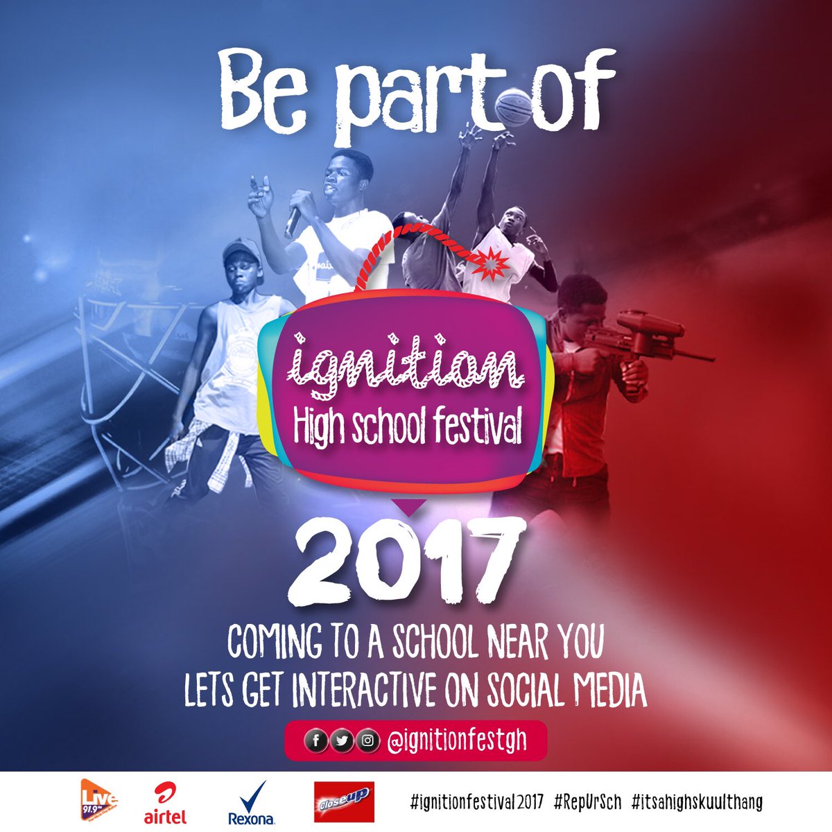 ignitionfestgh's tweet photo. The Biggest High School Festival is coming to a school near you. Be Part! #Repursch #ignitionhighschoolfestival17 https://t.co/gtDgu1ruHk