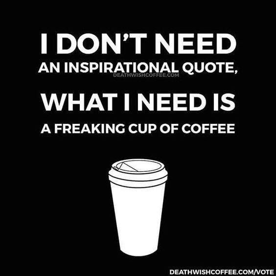 Aardvarkdrillin's tweet photo. Happy Monday! #MotivationMonday #GetMeSomeCoffee https://t.co/Q7IPZg2viw