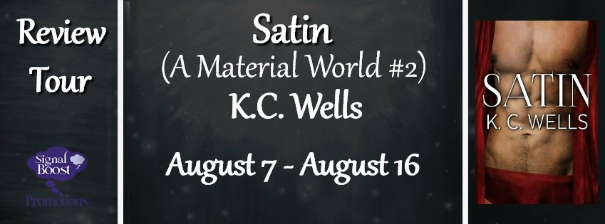 CarraBookLover's tweet photo. #BookReview & #Giveaway SATIN by @K_C_Wells https://t.co/3FFn8VQfmY #Satin #AMaterialWorld #MMromance #gayromance #mustread https://t.co/uNcLokajy9