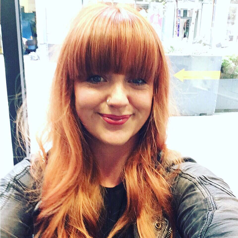 Stunning work done by our artists at Clarendon salon!!!💓💓🙌lovely hair went from blonde to copper !!!! 😍😍 #haircolour #hairstyle #copper