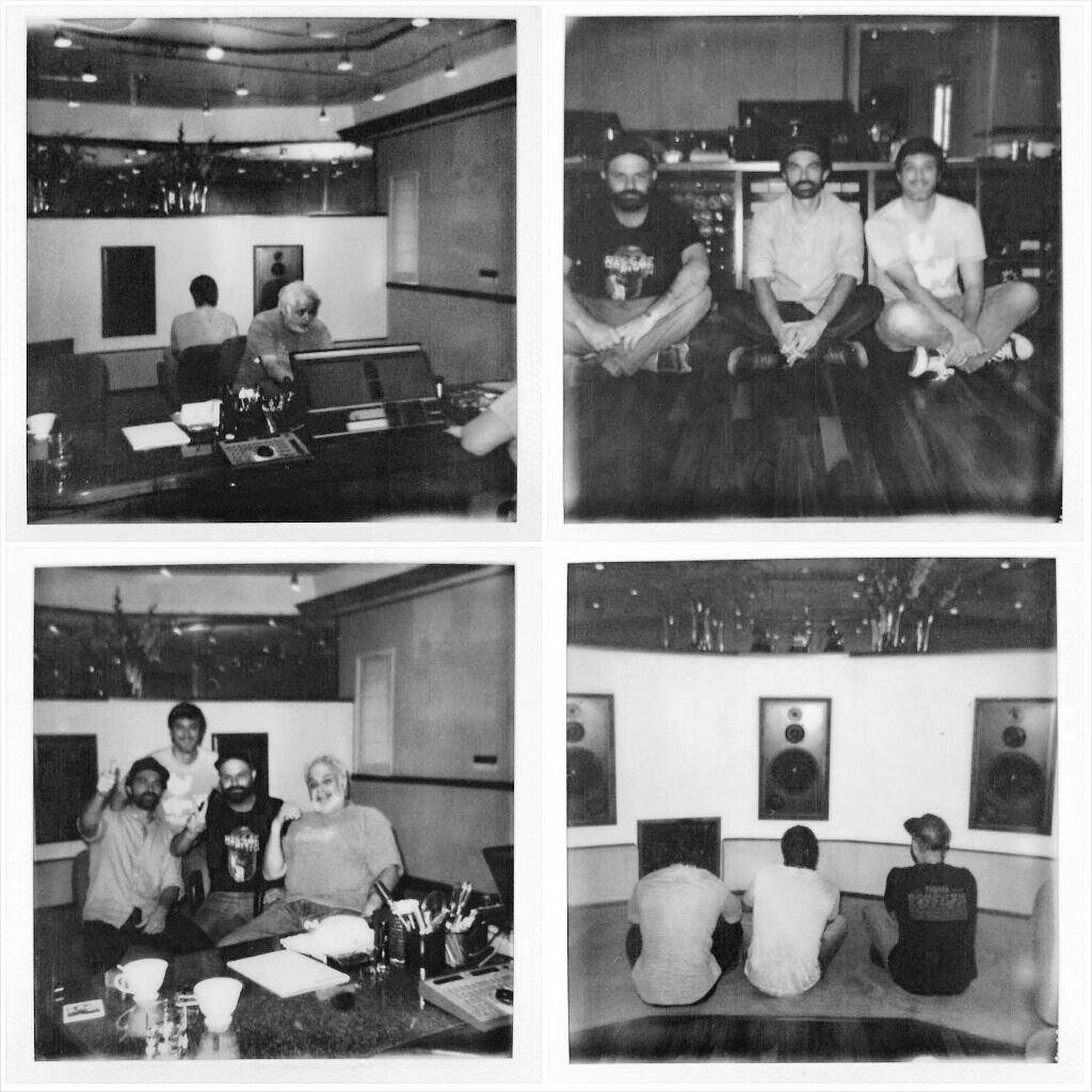 #tb Analog pics of analog playground. Hace 3 años en la sesión de Mastering con Doug Sax (RIP)