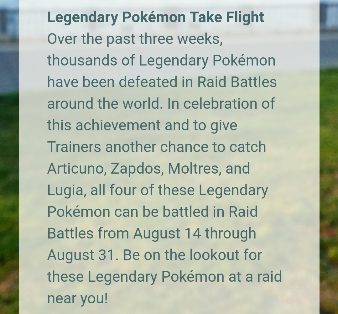 PokemonGoNews's tweet image. 