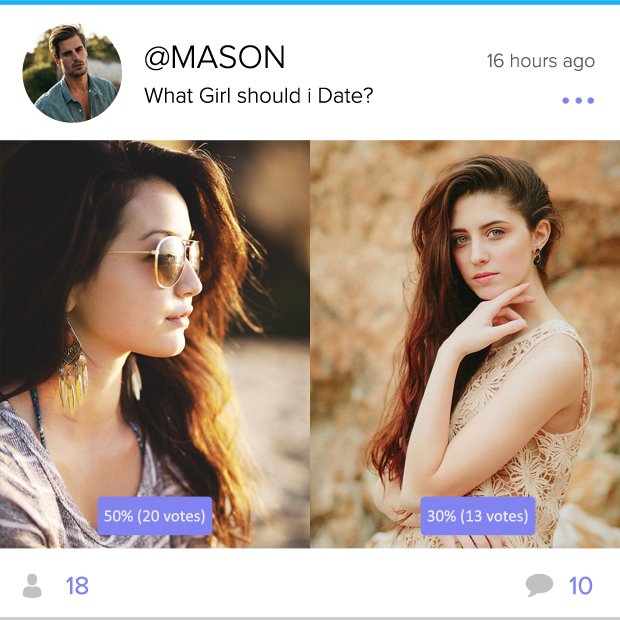 pickapik's tweet image. Not sure your date for tonight is hot enough and you want your friends affirmation? Post his pic on Pickapik and get their vote Yes on No😀