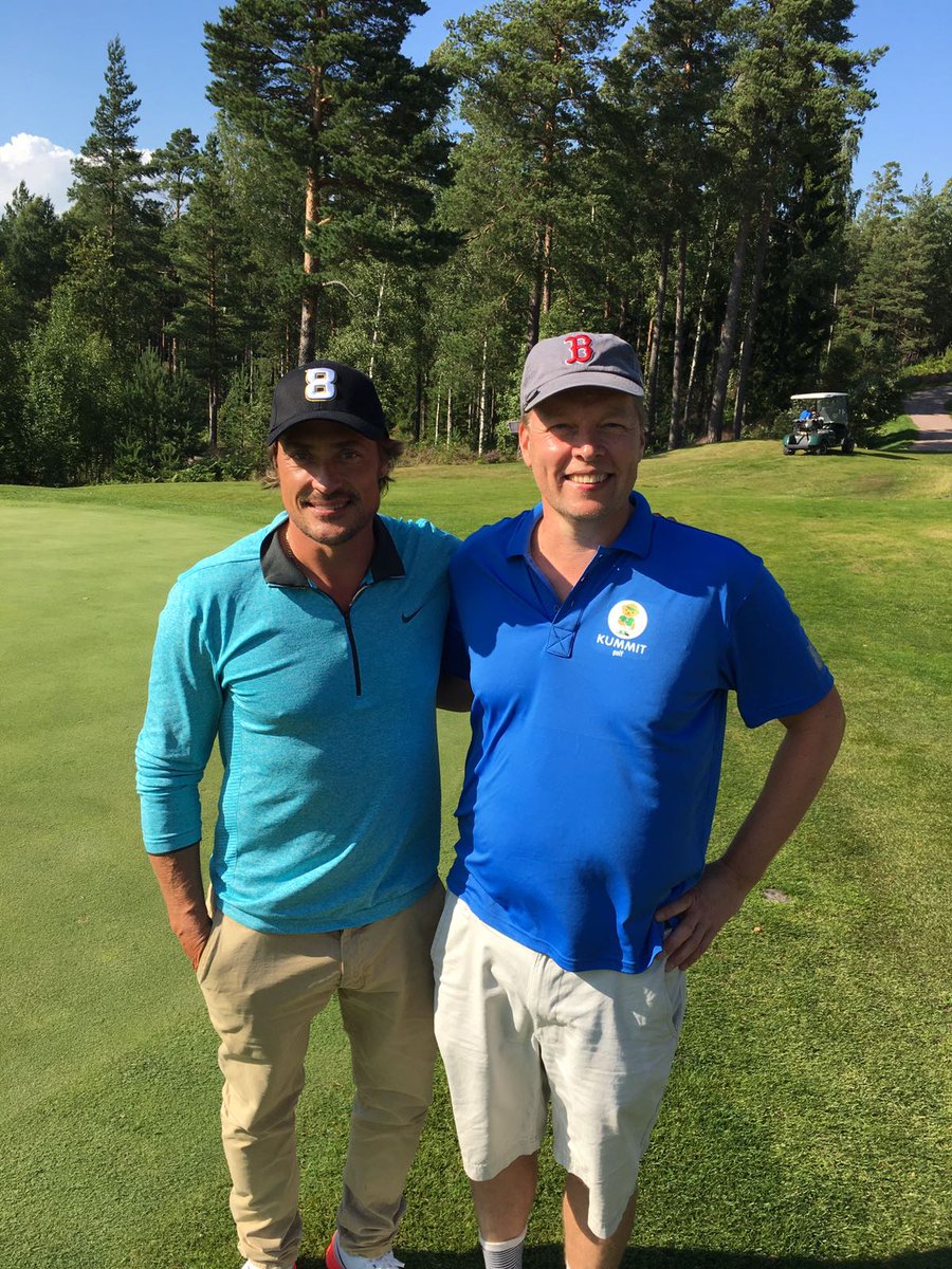 Icare Finland participated in Kummit (Friends of the University Children’s Hospitals) charity golf event. #teemuselänne #teemuselanne
