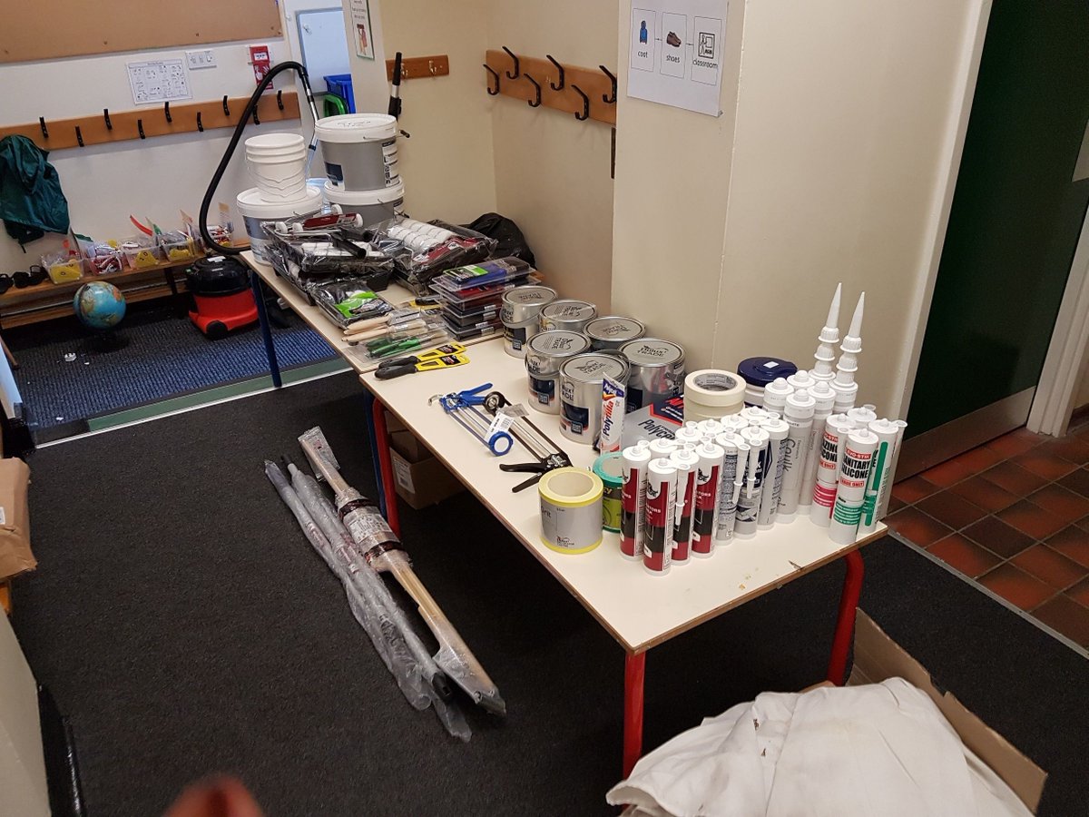 A big thank you to Protects, <a href="/GreensPainting/">Greens Decorating</a> and <a href="/Arborcareherts/">APA Arborcare</a> for their donations/help revamping a classroom &amp; pond at <a href="/Hillshottschool/">Hillshott Infant School and Nursery</a>