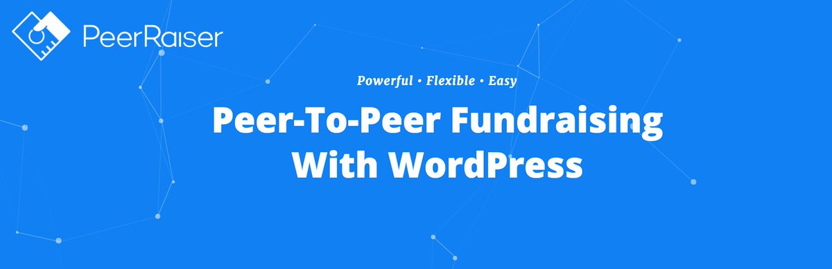 PeerRaiser's tweet photo. PeerRaiser has launched! Download the #WordPress plugin today! https://t.co/thXtL1YTep 
#Nonprofit #Fundraising #P2P #Donate #DoGood https://t.co/K7RYppBumV