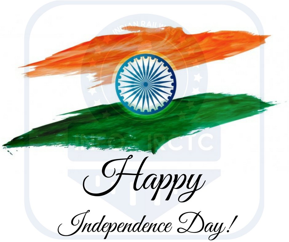 infoirctc's tweet photo. Wishing All Happy Independence Day #JaiHind
#IndianIndependenceDay #IndependenceDayIndia #BharatKeVeer #Indiaat71 #SureshPrabhu #भारतकेवीर https://t.co/So5avEUkJy