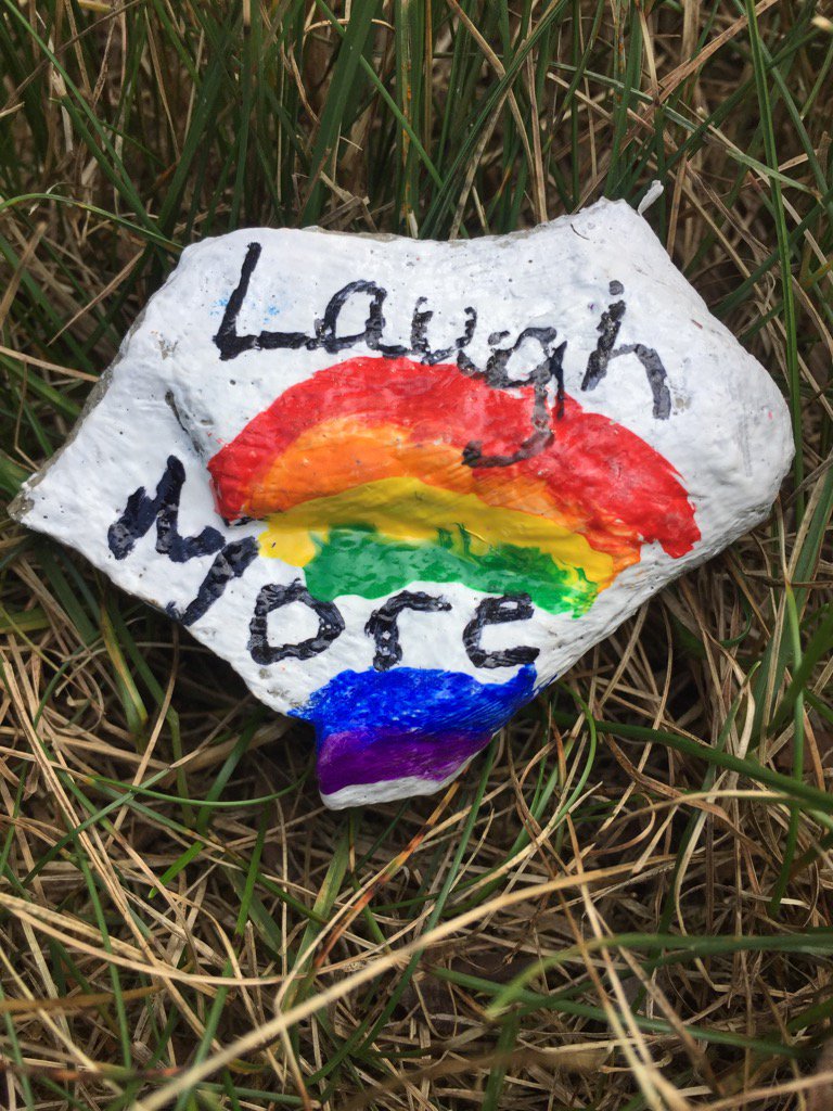 McBrideKristina's tweet photo. Found this beautiful message on my walk with the boy today. β€οΈ#cwpdrocks https://t.co/M6kHDPWQb9