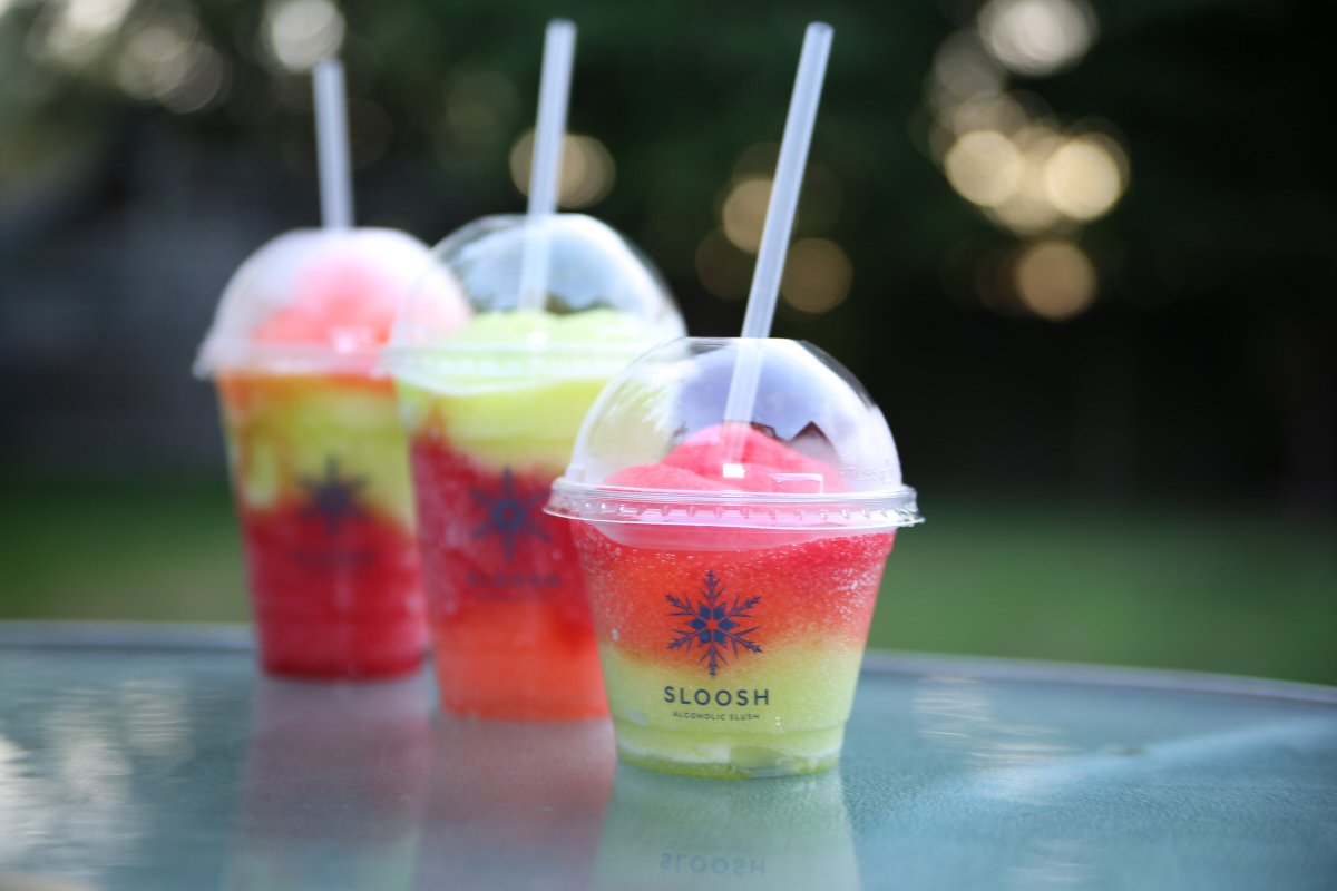 SlooshDrinks's tweet photo. This is what happiness looks like 😍 #sloosh #alcoholicslush #slush #cocktailslushies #drinkresponsibly https://t.co/UctjFa1D5K
