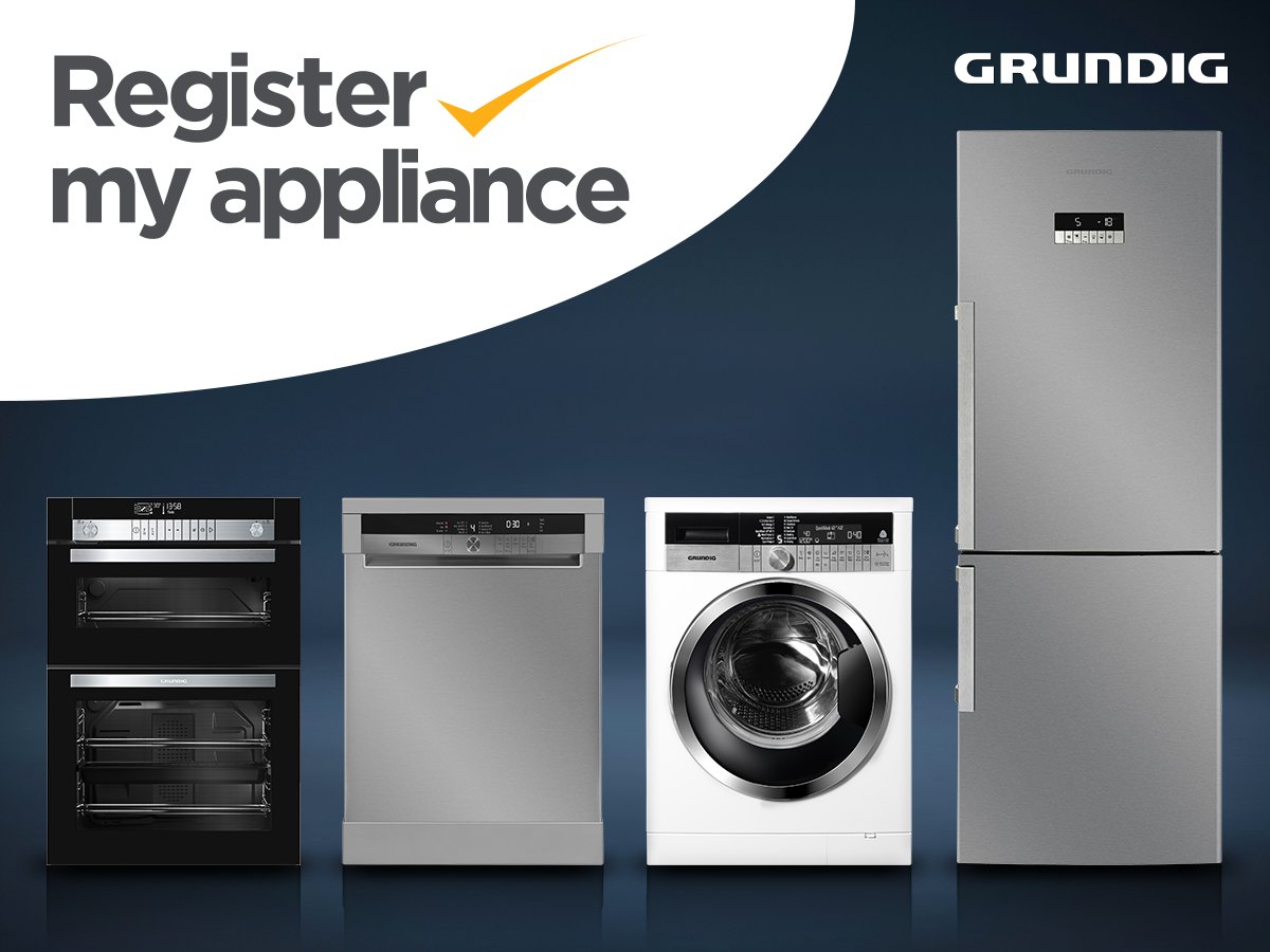 extase naald Correspondent Grundig on Twitter: "Don't forget to register your home #appliances for  ultimate peace of mind. https://t.co/JyvdgEk3JY https://t.co/1XclG1wuIL" /  Twitter