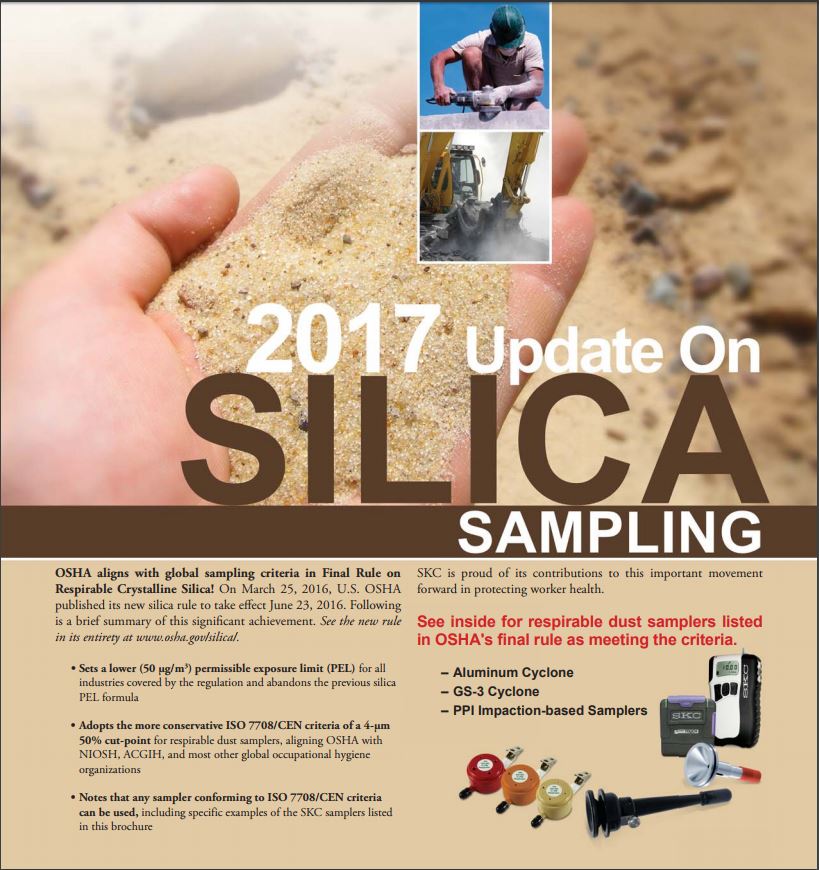 SKCSamplers's tweet image. #Construction peeps! Sept. 23 is coming up fast! Let us help you get your #Silicaexposure sampling plan together. goo.gl/hOFjaz