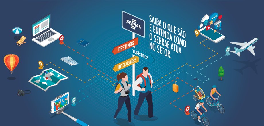 ✈Saiba o que são os destinos turísticos inteligentes e conheça como o Sebrae atua no setor. bit.ly/2vUTbrD