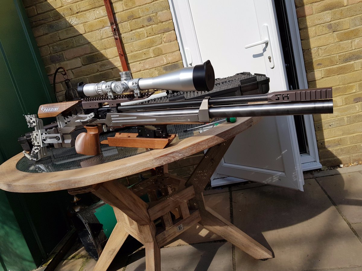 pimpmyairgun's tweet photo. A Jon Harris (UK) power conversion #Pardini #PardiniGPR1 #AirRifle #FieldTarget #DeonMarch #MarchOptics #MarchScopesEurope #Titanium 😘😍😁👍 https://t.co/lZZjOzuurT
