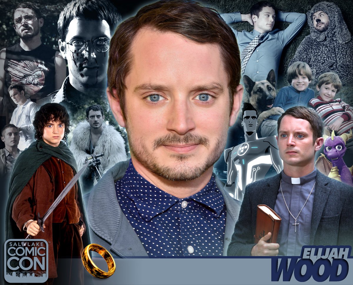 fanxsaltlake's tweet photo. Meet Elijah Wood at #SLCC17! Frodo in Lord of the Rings Trilogy, Wilfred, Dirk Gently, Sin City, &amp; many more: https://t.co/dak7Ktzm9D #utah https://t.co/jFB2DifpL0