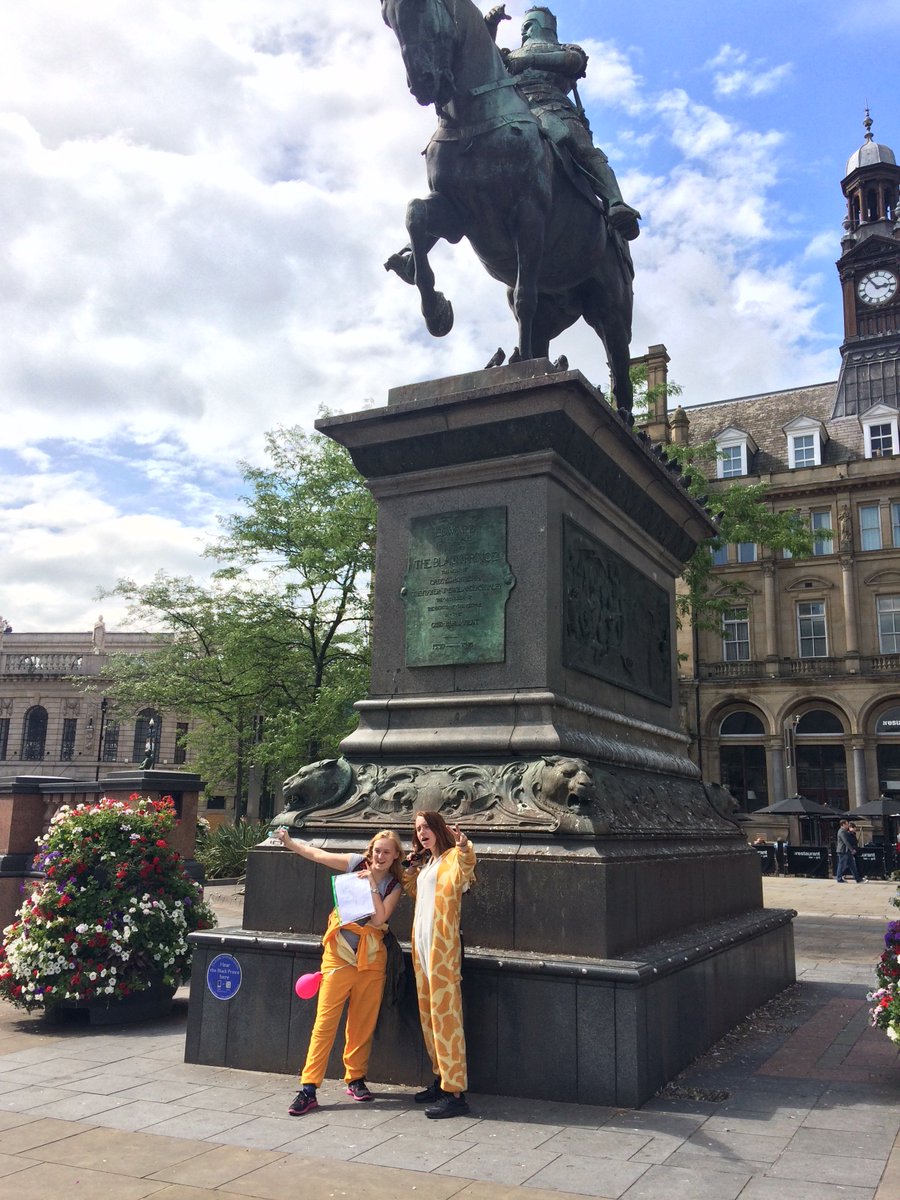 CollabNcs's tweet photo. #EdwardTheEgg is enjoying seeing the historic sites around Leeds City Centre #ultimatechallenge #NCSleeds #Edwards8CYA https://t.co/lQl0doDoyv