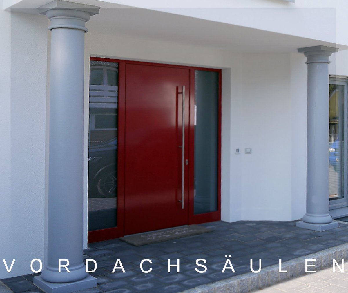 Saulen On Twitter Vordachsaulen Fur Ihr Haus Https T Co