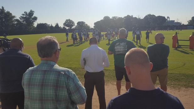Annodyne's tweet photo. Out and About - We were invited to Eagles Training Camp. Great morning of professional networking and a sneak peek...Will this be our year? https://t.co/Cb0MUtU4po