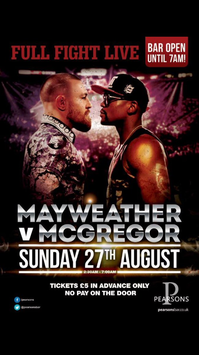 Less than two weeks to go before the biggest talked about fight of the year and it's here live from 2am 🥊🥊🥊🥊🥊🥊