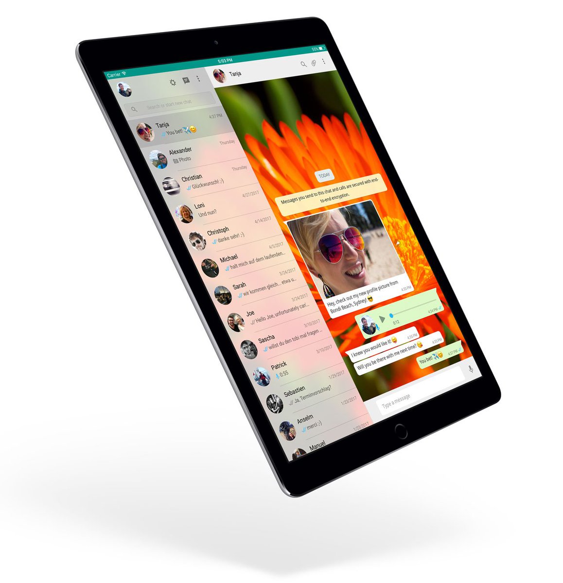 coldxsoftware's tweet photo. ChatMate for WhatsApp's free iPad version is now available on the @AppStore. Get it now... https://t.co/gpzzsHfF7S #WhatsApp #release #iPad https://t.co/D9dcTFhtxR