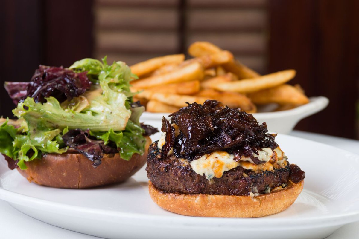 Don't let the Monday Blues get to you... Stop in and have our House of Blue Burger for lunch today! #yummy #lakemary #lunch