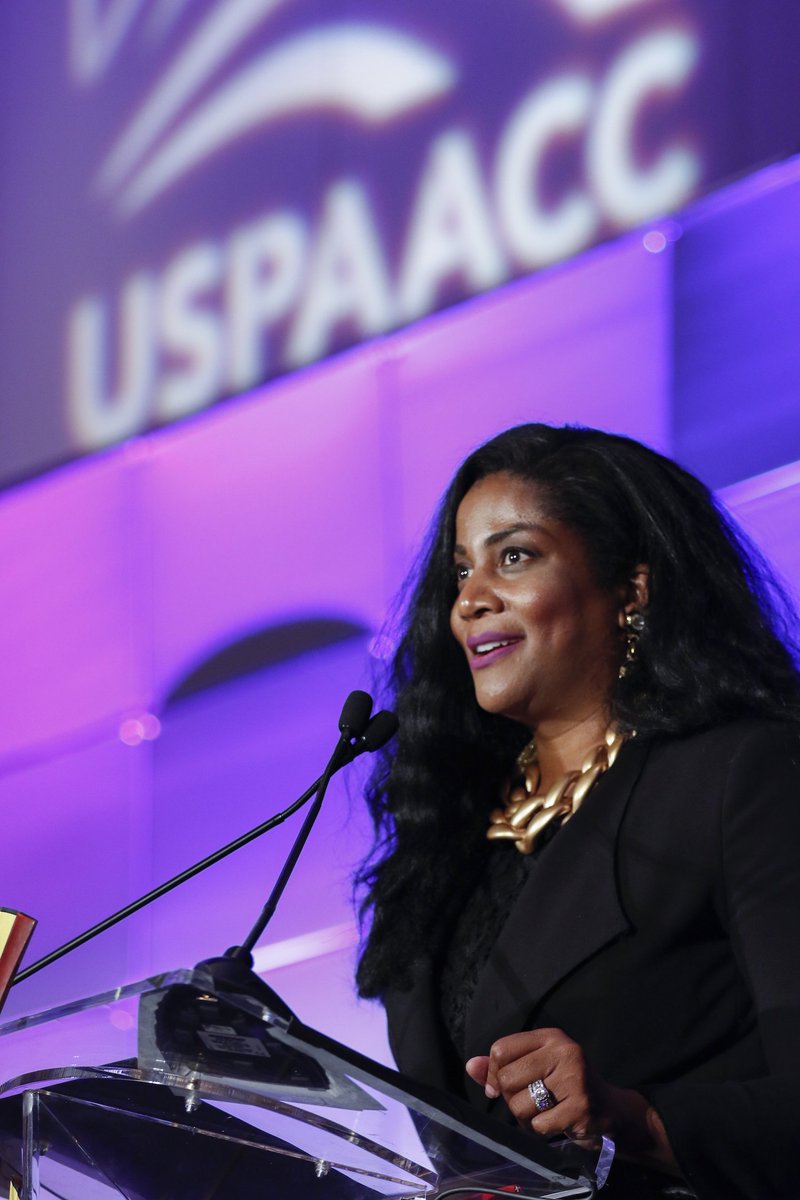 USPAACC's tweet photo. Throw back to #CELEB17 when @WellsFargoWorks Head of Supplier Diversity, @regina_heyward addressed our 32nd annual conference in San Diego https://t.co/V8Q2uPSh9f