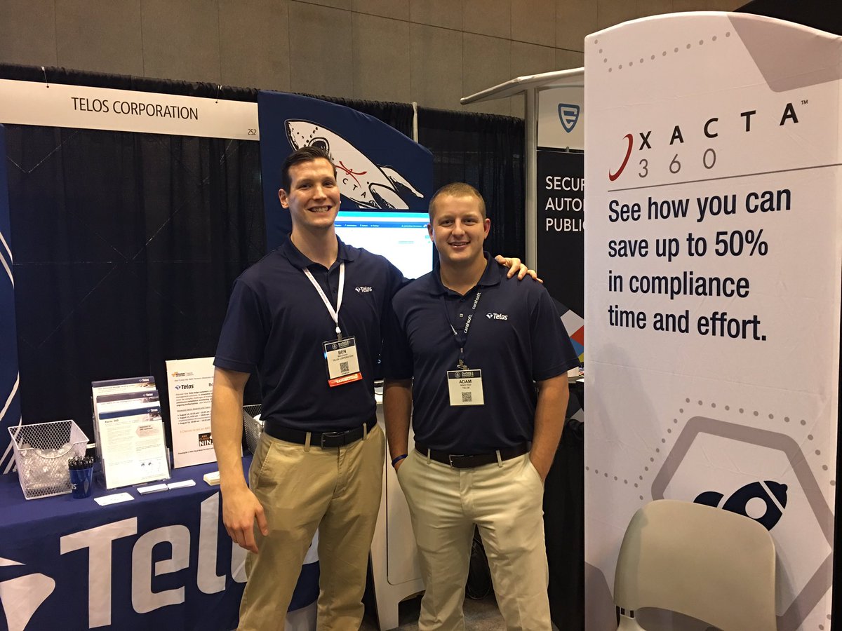 Telos_Cronin's tweet photo. Representing @telosnews at the #DoDIIS17 Conference. Stop by booth #252 and see how we get you to the cloud 50% faster! #CyberSecurity https://t.co/2O8Ax7VDAH