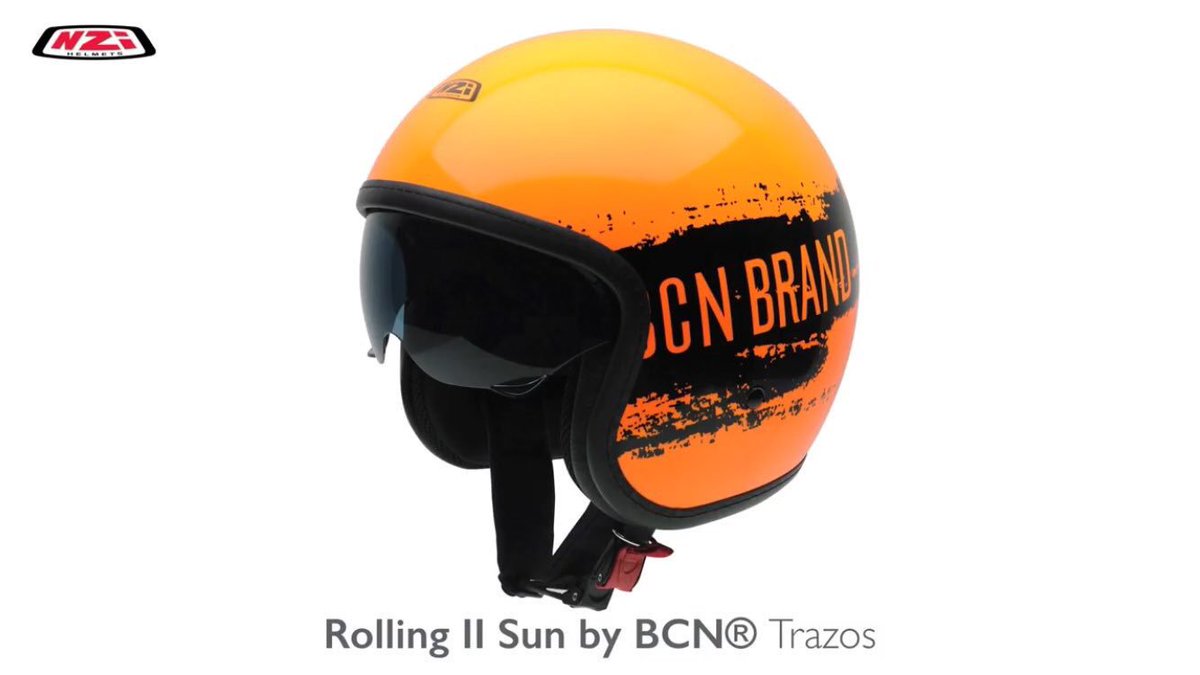 NZIHelmets's tweet photo. Preparados para el verano? ☀️ 🌊 nos vamos de ruta con el Rolling II Sun by @bcnbrand ‼️ diseño exclusivo para ir a la moda este verano 🛵 https://t.co/vCmryT6ZU0