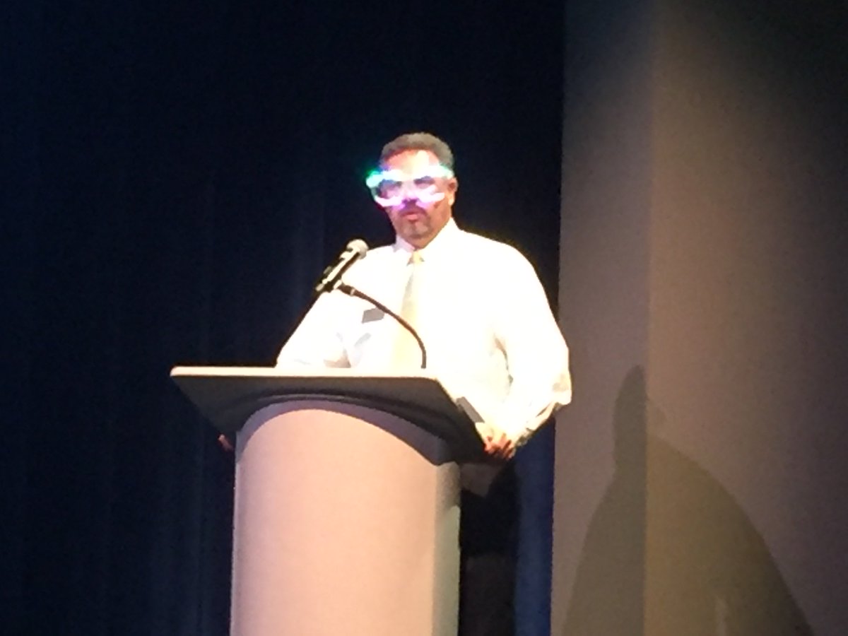 bentleywallace's tweet photo. David Glover discussing our ongoing Student Information System conversion. #convocation2017  @CIO_UAPTC @pulaskitech https://t.co/3FS1u6X9fk