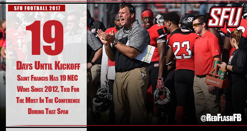 Saint Francis Football tweet media