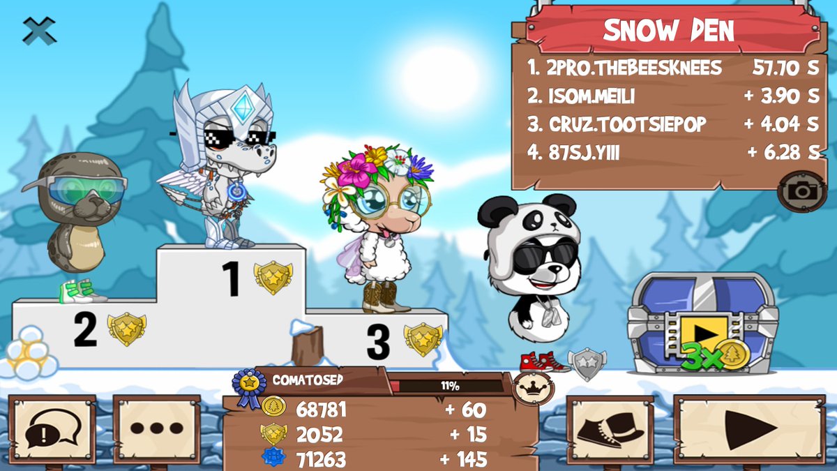 Thebeeskneesaok's tweet photo. Get on my level, son! #funrun2 #Meili #tootsiepop #Yiii https://t.co/7vSoguo1kJ
