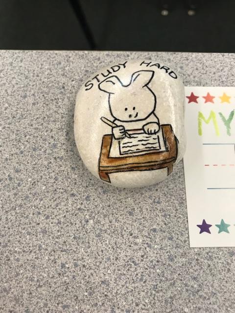 LeonSchools's tweet photo. Canopy Oaks Elementary is off to a rocking good start this #LCSFirstDay17. Every student received a #tallyrocks this a.m. https://t.co/srwfQIhwp8