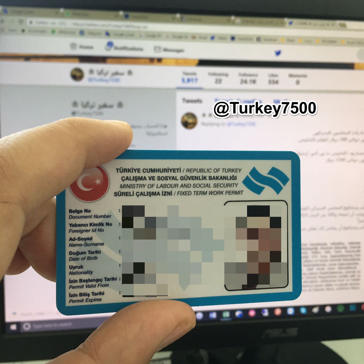 Turkiye7500's tweet photo. 📌 يمكن لحامل إذن العمل Çalışma izni في تركيا🇹🇷
إدخال سيارته الخاصة 
بشرط أن لا يمضي على إذن العمل أكثر من 6 أشهر https://t.co/r27K6z789c