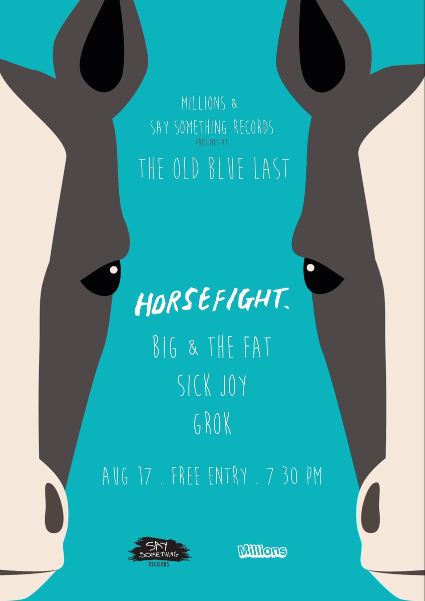 The Old Blue Last (@theoldbluelast) on Twitter photo .<a href="/horsefightband/">horsefight</a> got an album launch party this Thurs and you're invited.
rsvp - facebook.com/events/2572715… .<a href="/horsefightband/">horsefight</a> got an album launch party this Thurs and you're invited.
rsvp - facebook.com/events/2572715…