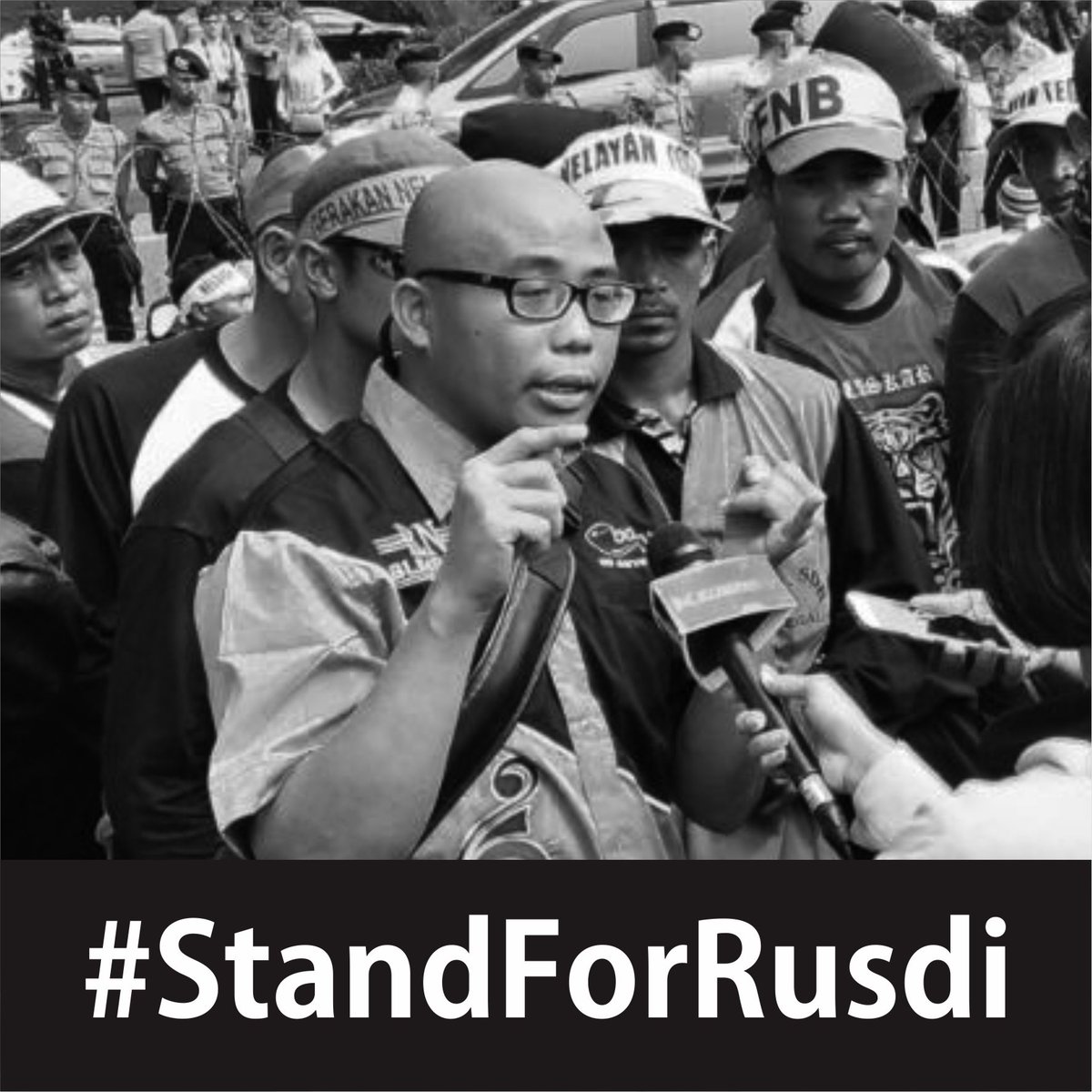 #StandForRusdi
