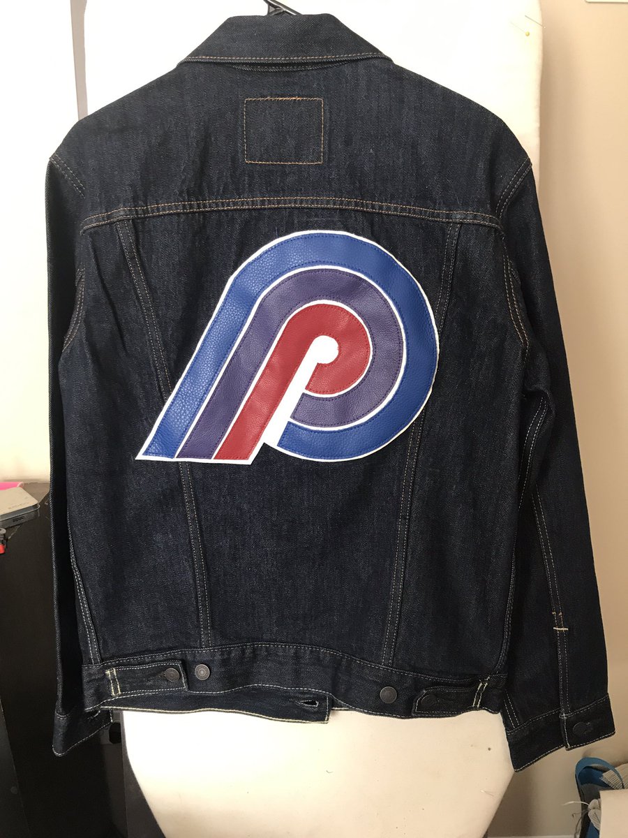 Stitchgawd's tweet photo. Made matching Rink jackets for @chancetherapper &amp; @thefirstcolleen w/ help from @DPTR__ 😍 https://t.co/oYYY5X7Z7p