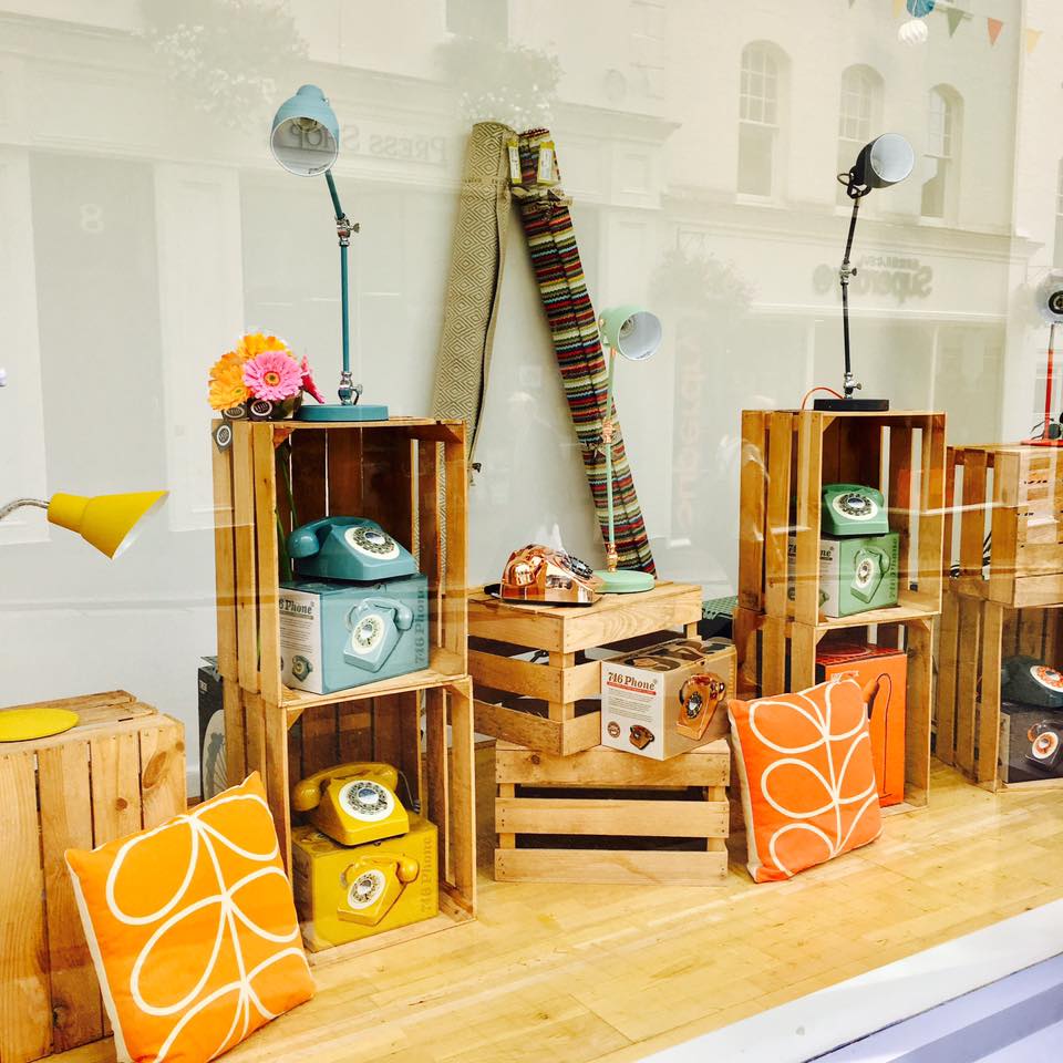 Have you seen our new window yet? Full of exciting new retro arrivals from Wild &amp; Wolf to bring a bit of nostalgia and colour to your home!