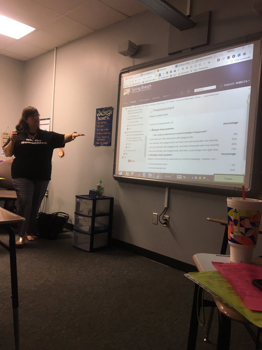 RobledoAngelina's tweet photo. Definitely enjoying how our PD session is implementing itslearning. Giving me ideas! #swhsgoldstandard @SpringWoodsHigh https://t.co/Hw3i9ad4Gg