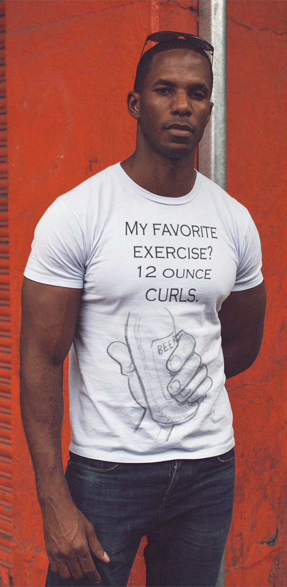 LizKBeerT's tweet photo. My favorite exercise? 12 ounce curls #beer #tshirtdesign #beergear #beerwear #beerquotes #tshirt #alcoholic #tshirts https://t.co/35H8p6kk8f https://t.co/MBLL6sGEYA
