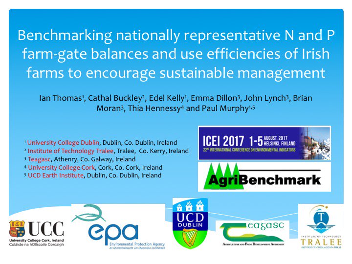 AgriBenchmark's tweet photo. Using #Teagasc #NationalFarmSurvey to benchmark #sustainable nutrient management on Irish farms. For results see https://t.co/o1vFFj6gXP https://t.co/ZdqzvqfIjE